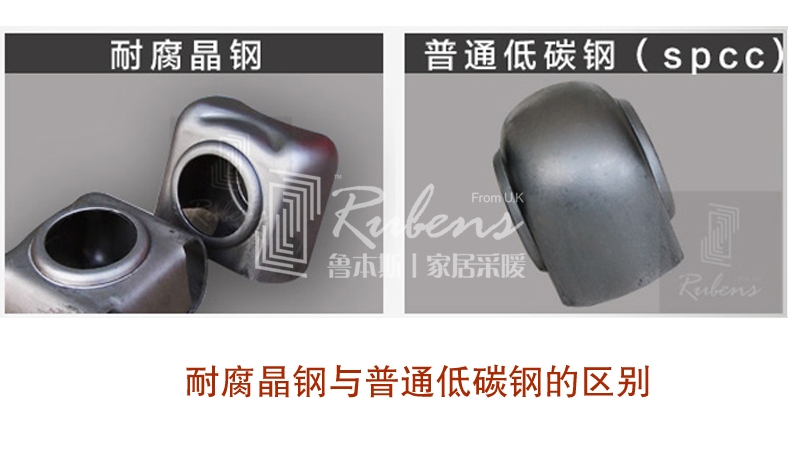 魯本斯耐腐晶鋼，鋼制暖氣片